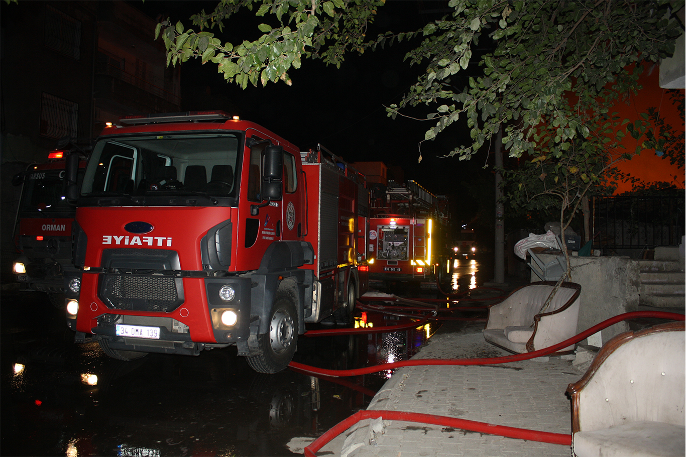 Mersin’de çıkan yangın kontrol altına alındı Mersin’de çıkan yangın kontrol altına alındı